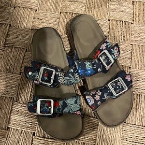 Printed Sandals
